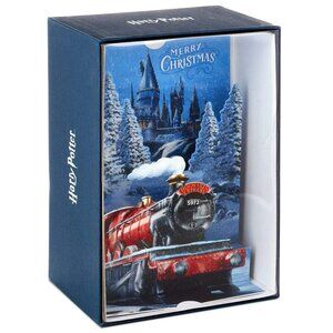 New! (12) Harry Potter Hogwarts Express 3D Pop-Up Christmas Cards
